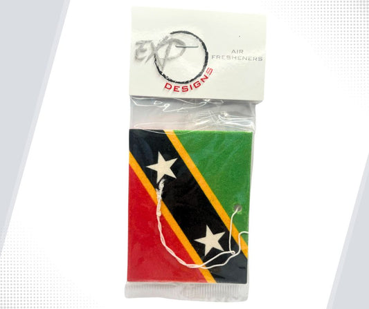 St. Kitts Flag Freshener