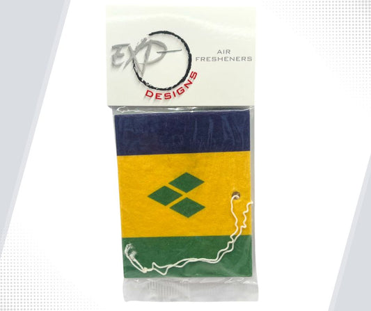 St. Vincent Flag - Car Air Freshener