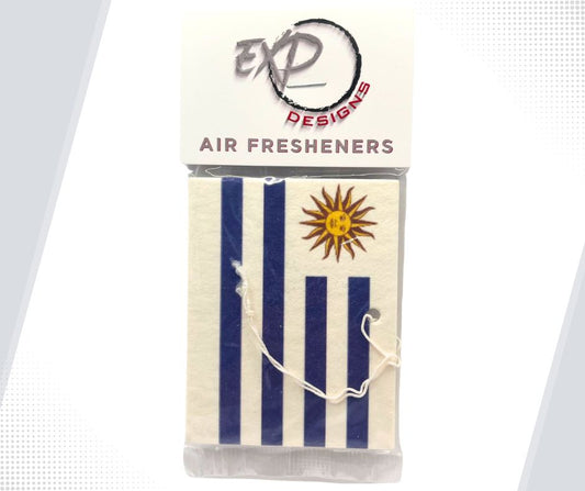 Uruguay Flag - Car Air Freshener