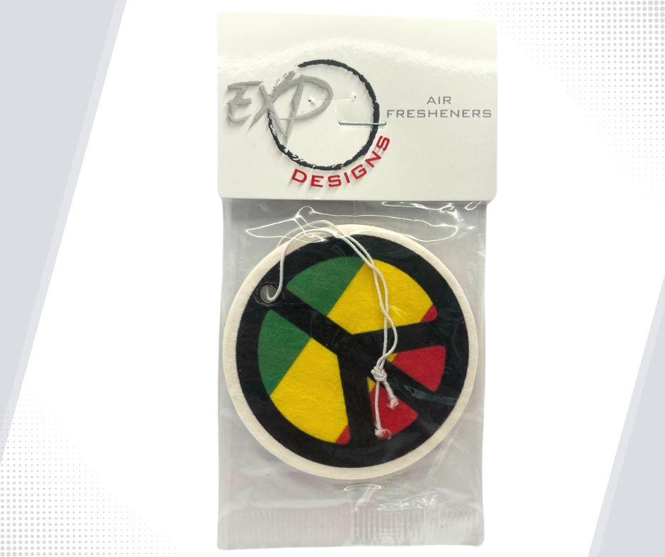 Peace Sign Car Air Freshener