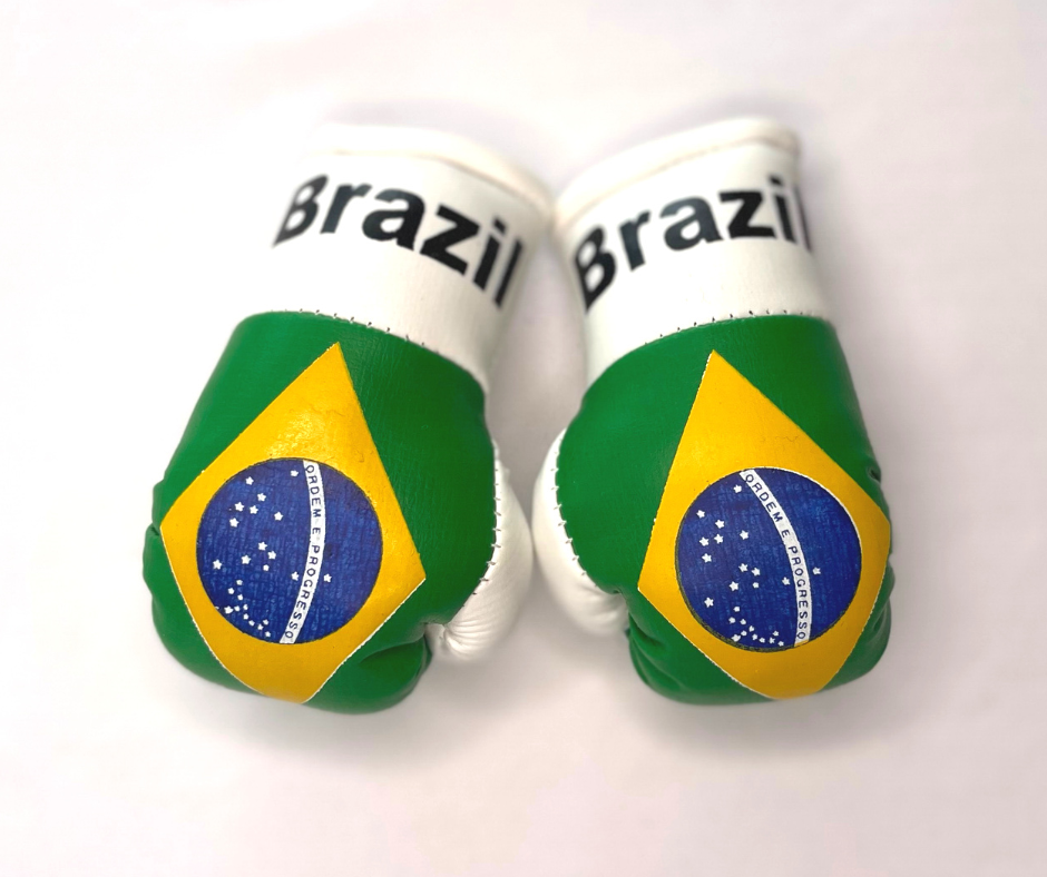 Mini Boxing Gloves - All Nation Flag