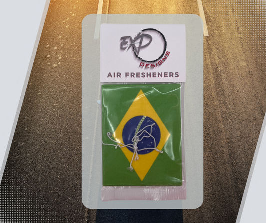 Brazilian Flag Freshener