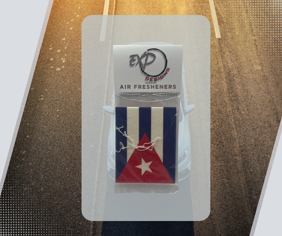 Cuban Flag Freshener