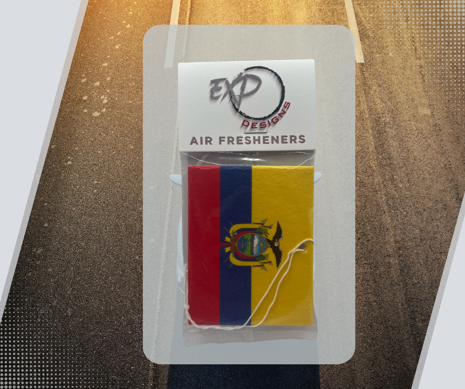 Ecuador Flag Freshener