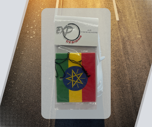 Ethiopian Flag Freshener