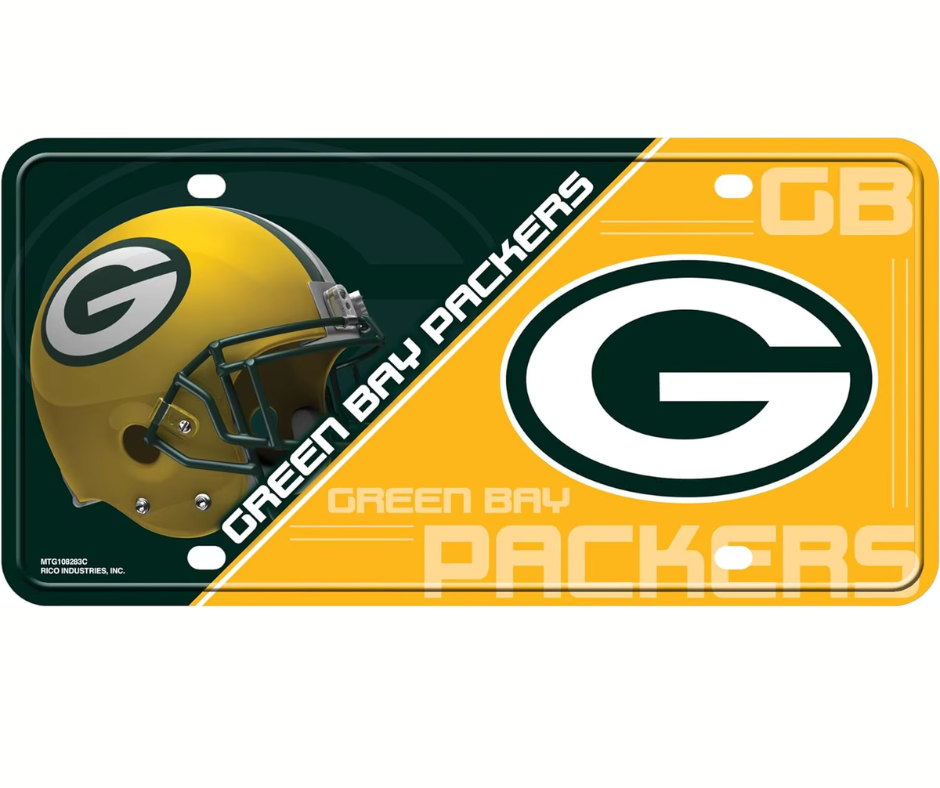 NFL Sports - License Plate