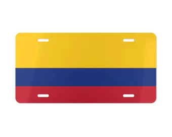 Nation Flag - License Plates