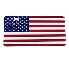Nation Flag - License Plates