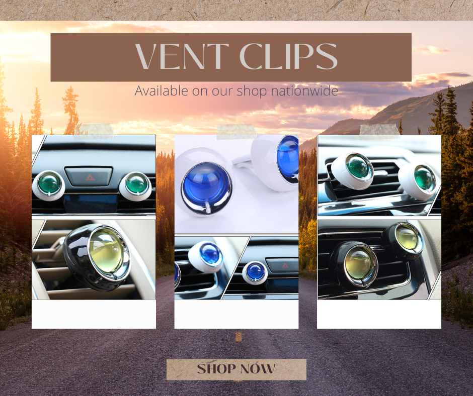 Round Car Vent Clips